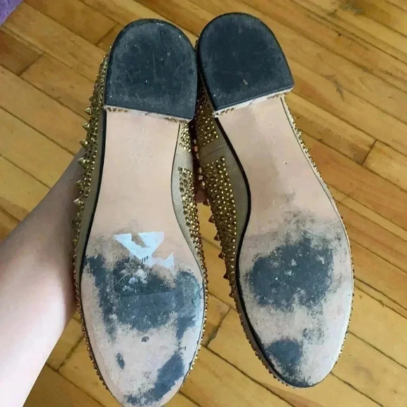 Zara Woman  studded ballerina flat shoes - Picture 6 of 6